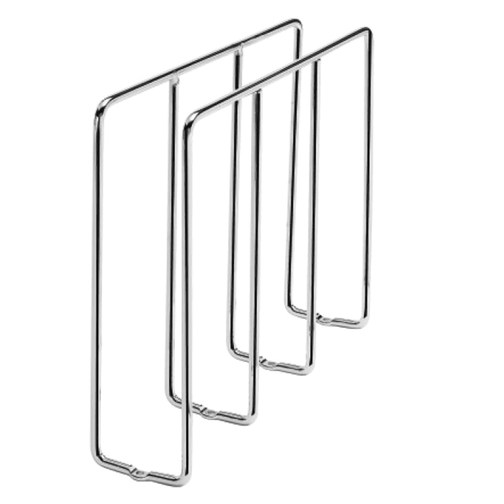 3" U-Shaped Tray Divider, 1 Divider, Chrome
