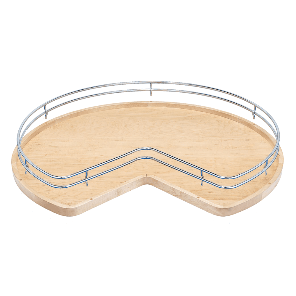 28" Kidney Fence Railing, Chrome, Bulk (8 Rails)