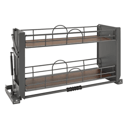 32-1/32" - 34-1/32" 2-Shelf Pull-Down Shelving System