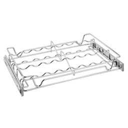 18" Sidelines Sliding Spice Rack for 14" Cabinet, Anodized