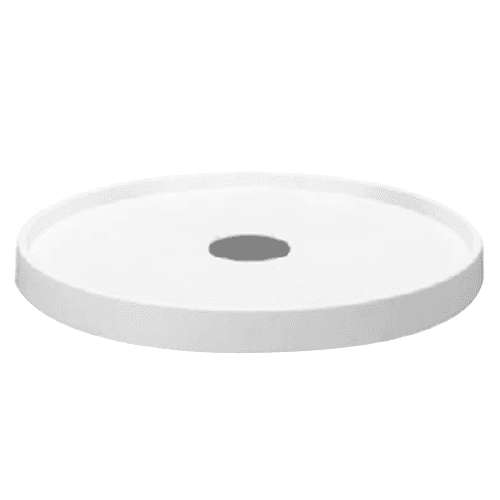 24" Full-Circle Lazy Susan Tray (No Hardware), Almond Bulk (12 Trays)