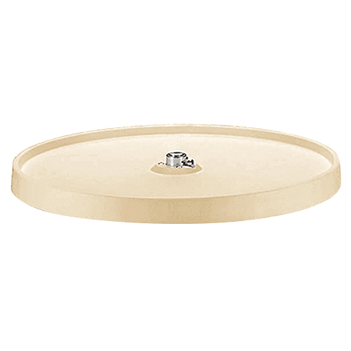 28" Full-Circle Lazy Susan Tray (No Hardware), Almond, Bulk (12 Trays)