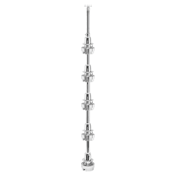 Telescoping Shaft for 5-Shelf D-Shape Lazy Susan