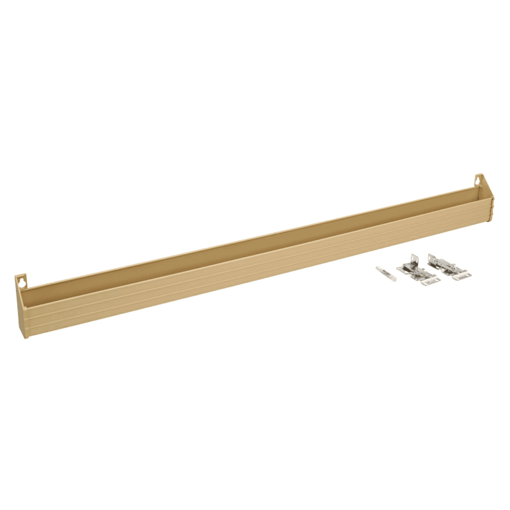 36" Slim Line Almond Sink Front Tip-Out Tray
