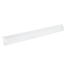 31-1/2" White Sink Front Tip-Out Tray with Hinges