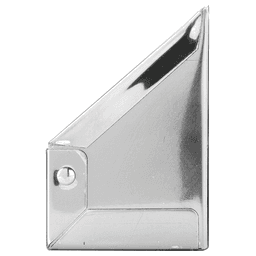 19" Stainless Steel Sink Front Tip-Out Tray with 1-Pair Hinges
