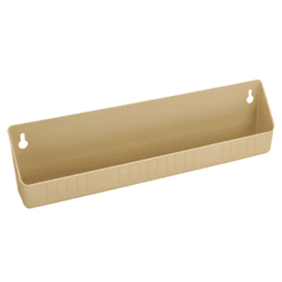14" Almond Sink Front Accessory Tip-Out Tray