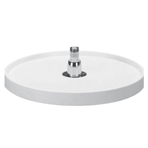 32" Full-Circle 1 Tray Lazy Susan, Almond
