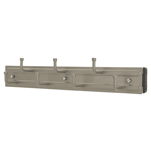 12" Pull-Out Belt Rack, Satin Nickel Finish