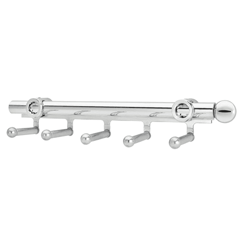 11-7/8" - 18-1/2" Pull-Out Belt/Scarf Organizer, Chrome Finish