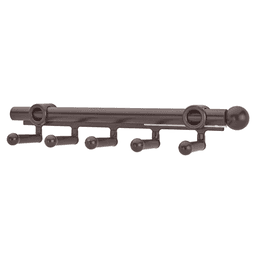 11-7/8" - 18-1/2" Pull-Out Belt/Scarf Organizer, Oil-Rubbed Bronze Finish