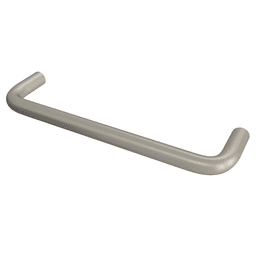 128mm Sidelines Straight Handle Pull, Satin Nickel