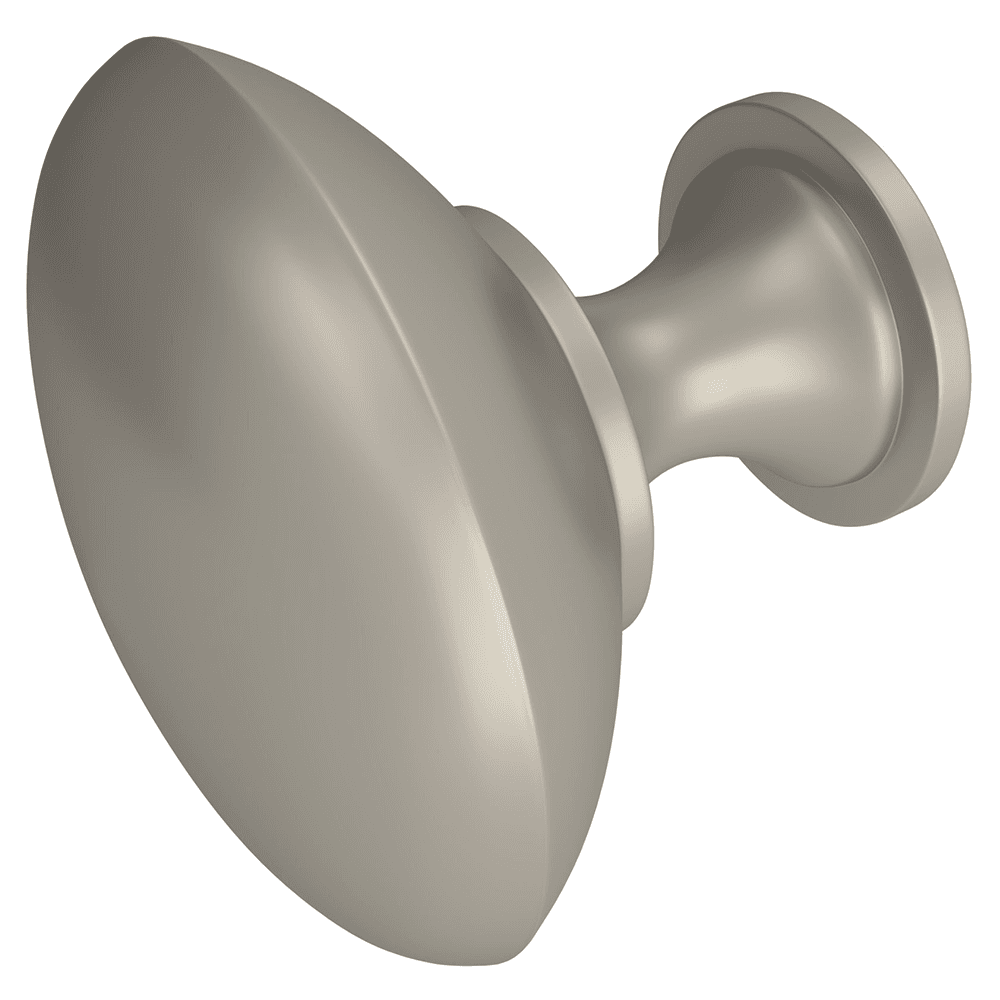 31mm Sidelines Mushroom Knob, Satin Nickel