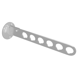 Sidelines Laundry Valet Rod, Chrome Finish