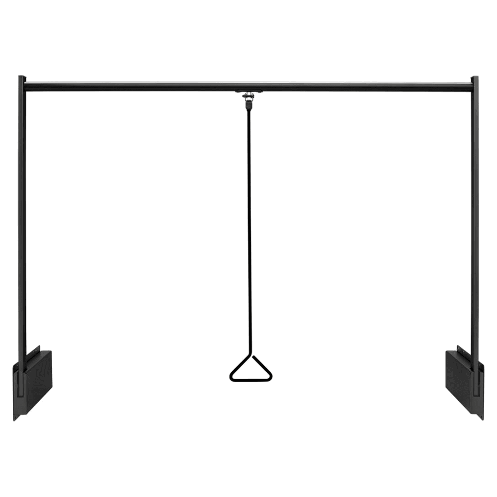 18" - 48" Pull Down Closet Rod, Matte Finish