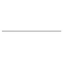 1-5/8" Diameter 96" Long Sidelines Closet Rod, Chrome Finish
