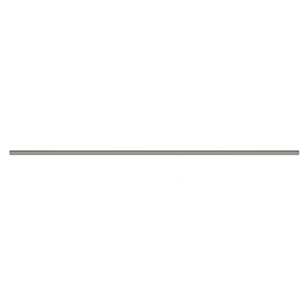 1-5/8" Diameter 96" Long Sidelines Closet Rod, Satin Nickel Finish