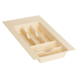 11-1/2" Cutlery Tray, Almond