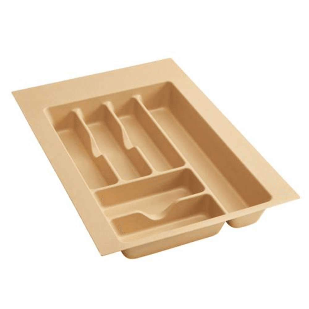 14-1/4" Cutlery Tray, Almond