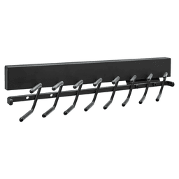13-25/32" Sidelines Slide-Out Tie Rack, Matte Black