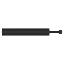 Pull-Out Standard Valet Rod, Matte Black Finish