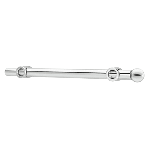 Pull-Out Designer Valet Rod, Chrome Finish, 11-7/8" - 18-1/2" Depth