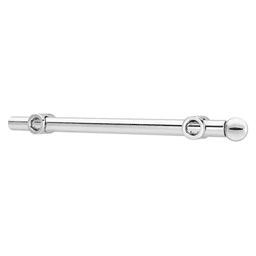 Pull-Out Designer Valet Rod, Chrome Finish, 11-7/8" - 18-1/2" Depth