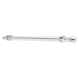 Pull-Out Designer Valet Rod, Chrome Finish