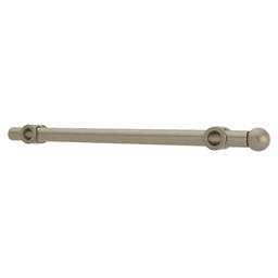 Pull-Out Designer Valet Rod, Satin Nickel Finish