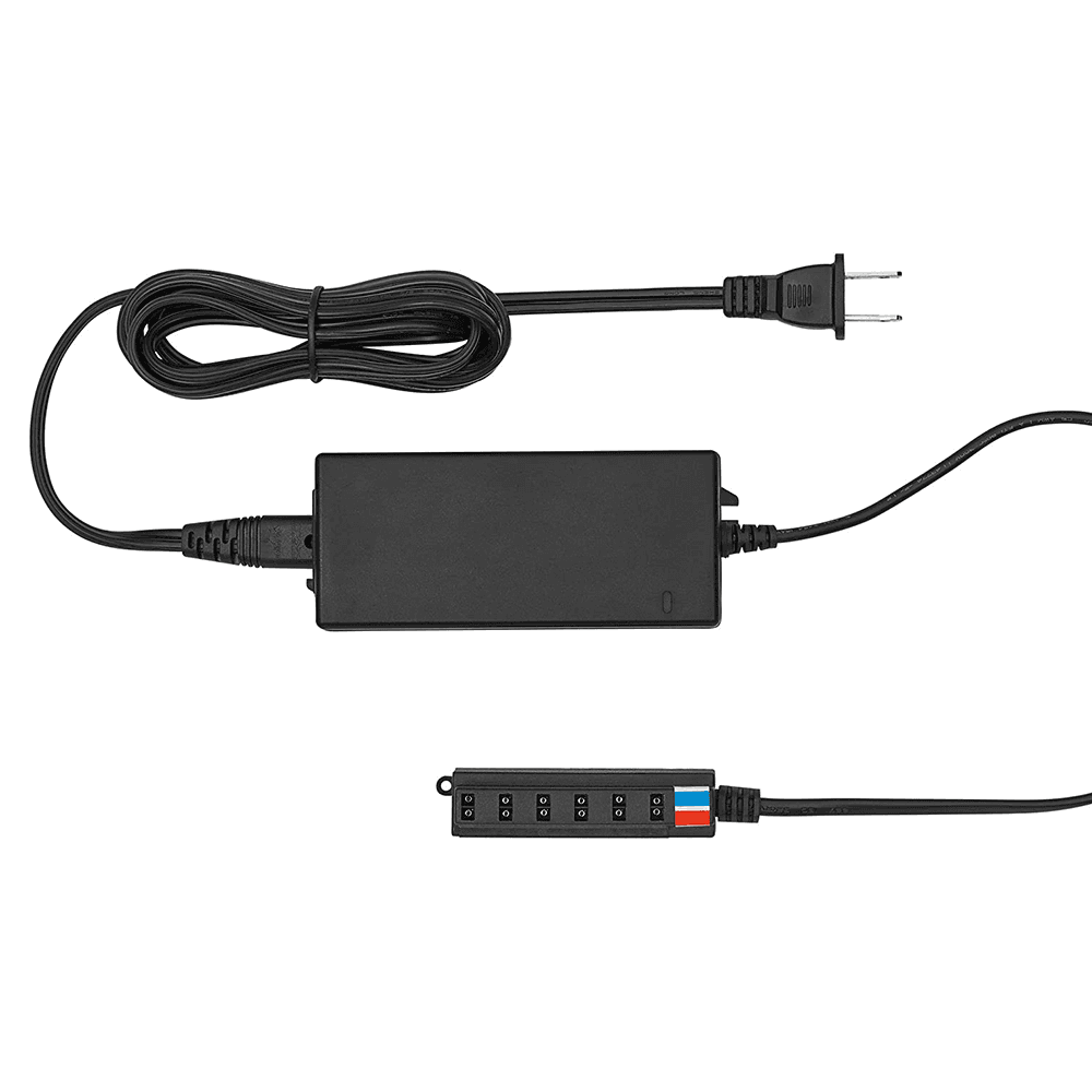 T605 60W Equiline Power Supply with Mounting Block, 7", Black
