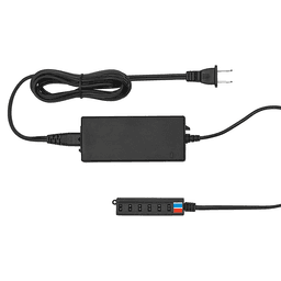 T605 60W Equiline Power Supply with Mounting Block, 7", Black