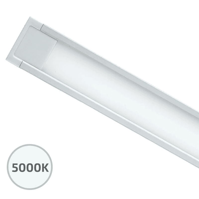 12VDC 4W Eurolinx 2.0 Cool White LED Linear Light, 7-3/4", Silver, 5000K