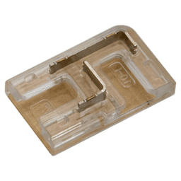 FlexTape SMD Back-To-Back 90° Connector, Clear (5/Bag)