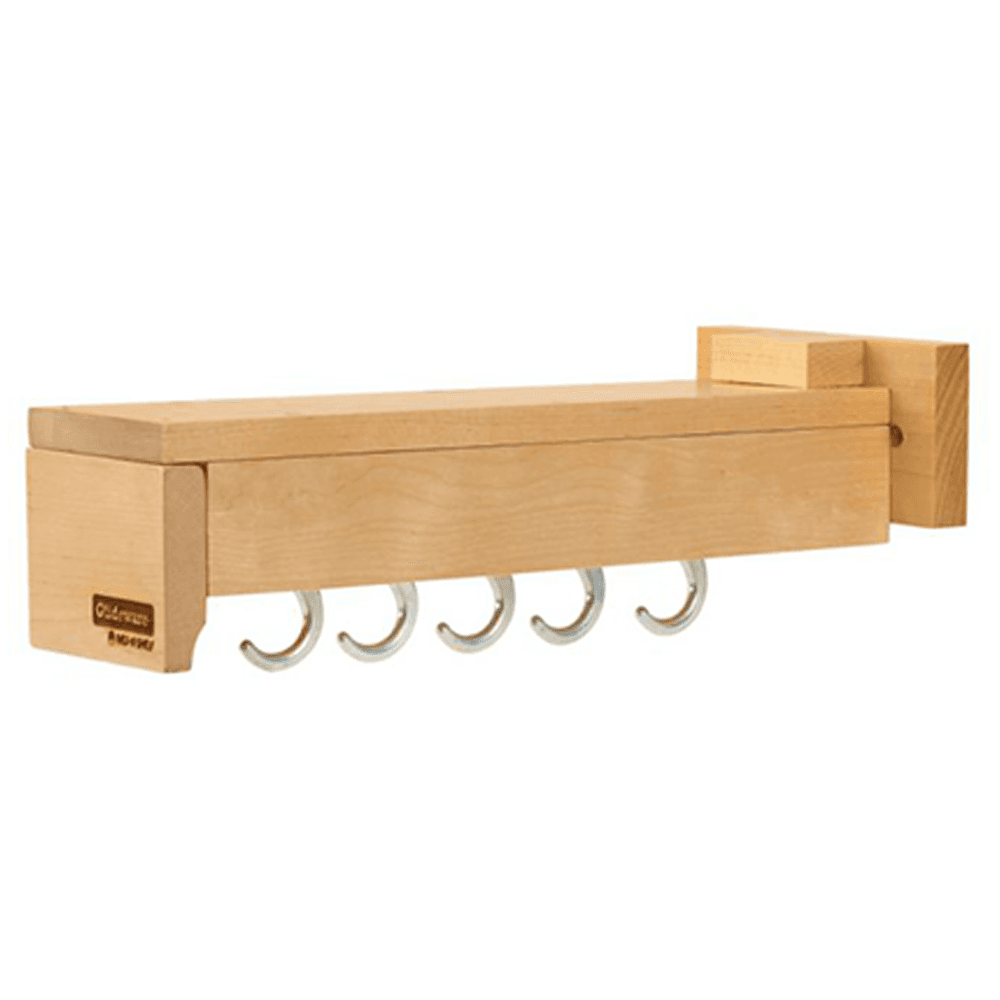 6" Pull-Out Organizer and 5 Hooks, Semi-Gloss