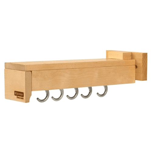 6" Pullout Hook with Soft-Closing Sink and Base Accessories, Maple