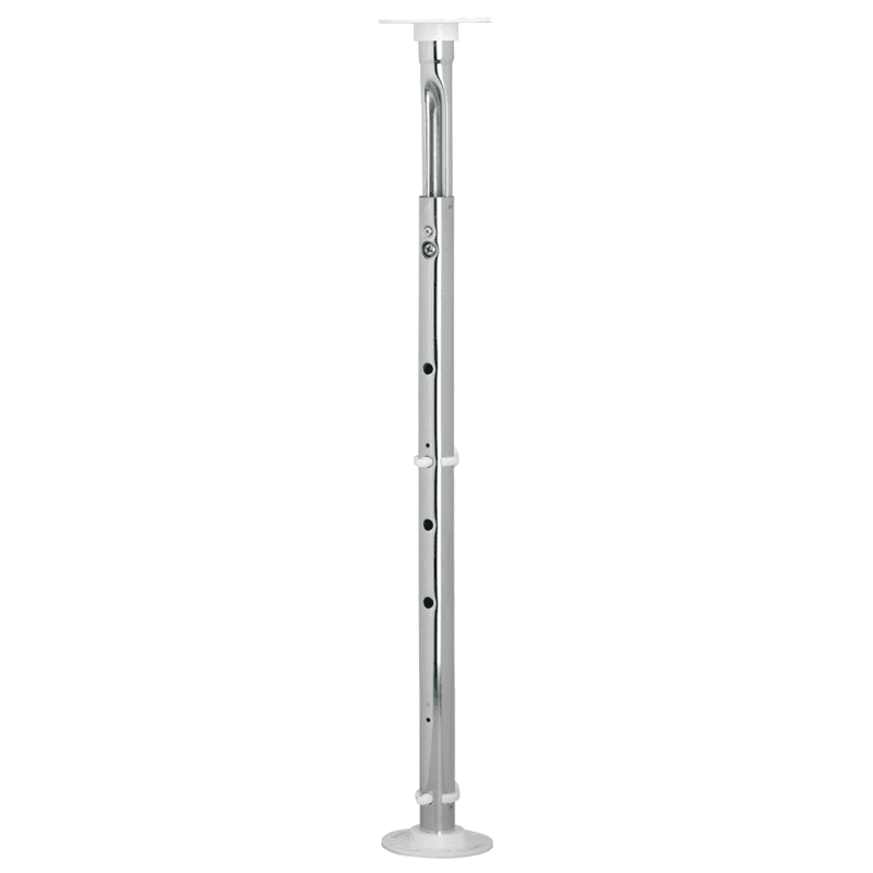 LD-24 Snap Pin Telescoping Shaft for Kidney Shaped Lazy Susan, 34" - 41" High, Bulk (5/Box)
