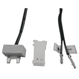 Accessories Rectangular Controller Adaptor Cords 12V, 10", Black
