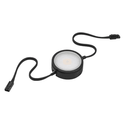 Pockit® 120M 4W Cool White Puck Light, 2-3/4", Black