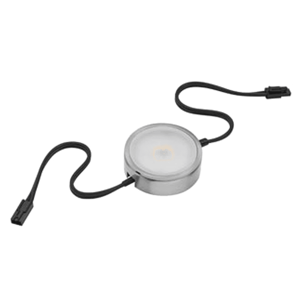 Pockit® 120M LED 4W Cool White Puck Light, Nickel