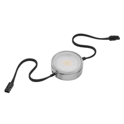 Pockit® 120M LED 4W Cool White Puck Light, Nickel