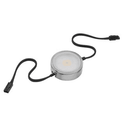 Pockit® 120M LED 4W Warm White Puck Light, Nickel