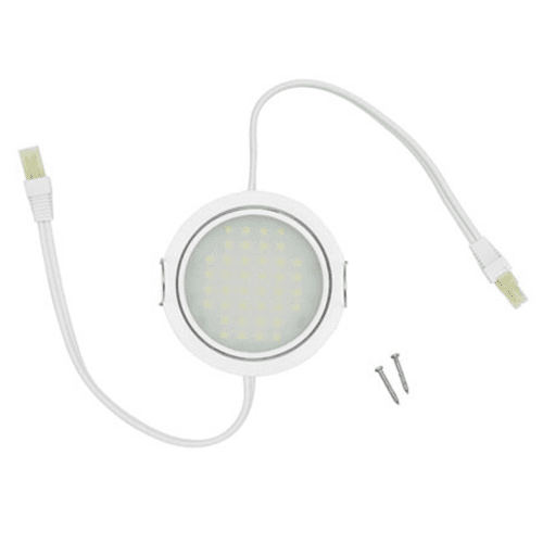 Pockit® Plus LED 1.5W Warm White Puck Light, White