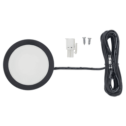 Power Pockit® LED 3W Cool White Puck Light, 2-1/2", White