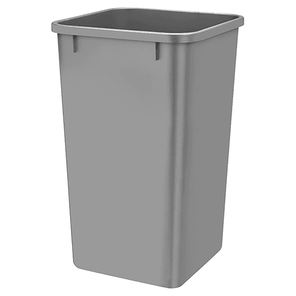 27 QT Replacement Waste Container, Silver