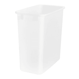 20 QT Replacement Waste Can, White