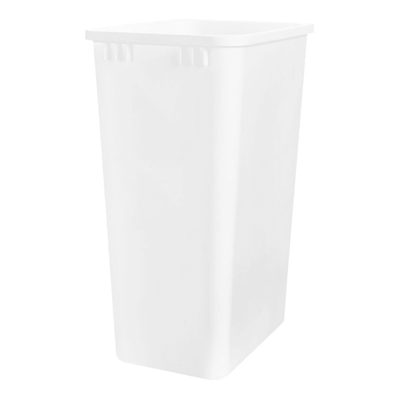 50 QT Replacement Waste Can, White