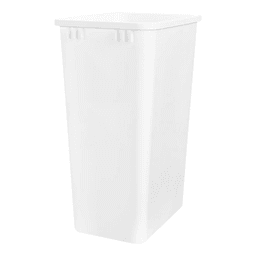 50 QT Replacement Waste Can, White