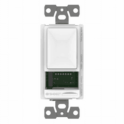 Swidget T920 120VAC 150W/300W Dimmer Switch without Insert, 2.8", White