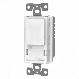 Swidget T928 120VAC 150W/300W Dimmer Switch with Wi-Fi Control Insert, 2.8", White