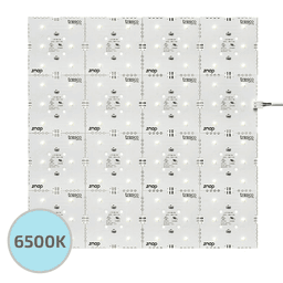 Snap LED 15W Daylight Square Panel Light, 12", White